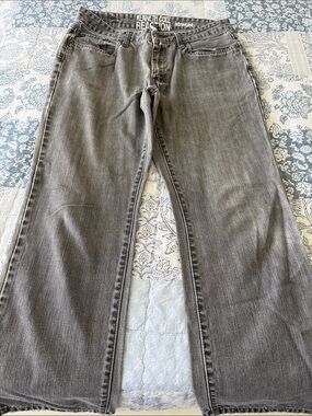 Men’s Kenneth Cole Reaction Gray Straight-Leg Jeans